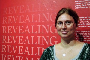 Gwynneth VanLaven at the Revealing Culture Exhibition